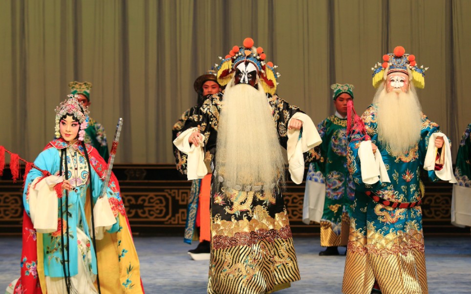 【京剧】江峰 谈元 袁婷《敬德装疯》湖北省京剧院演出