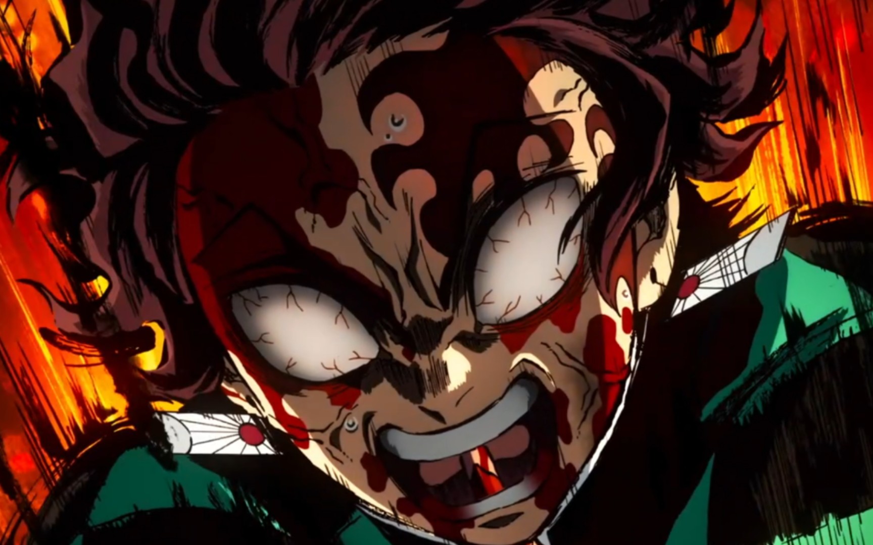 火之神神乐 炭治郎使用日之呼吸之战