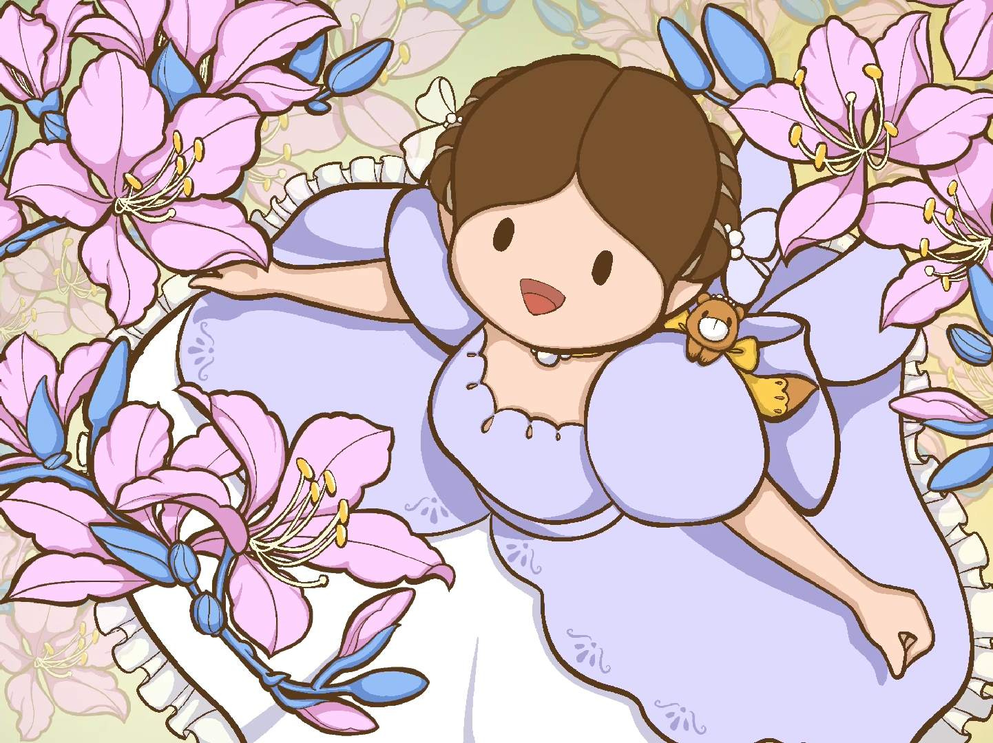 南国十二月花·四月·洋紫荆