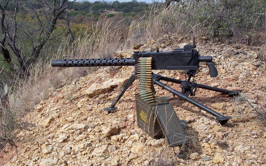 m1919A6重机枪图片