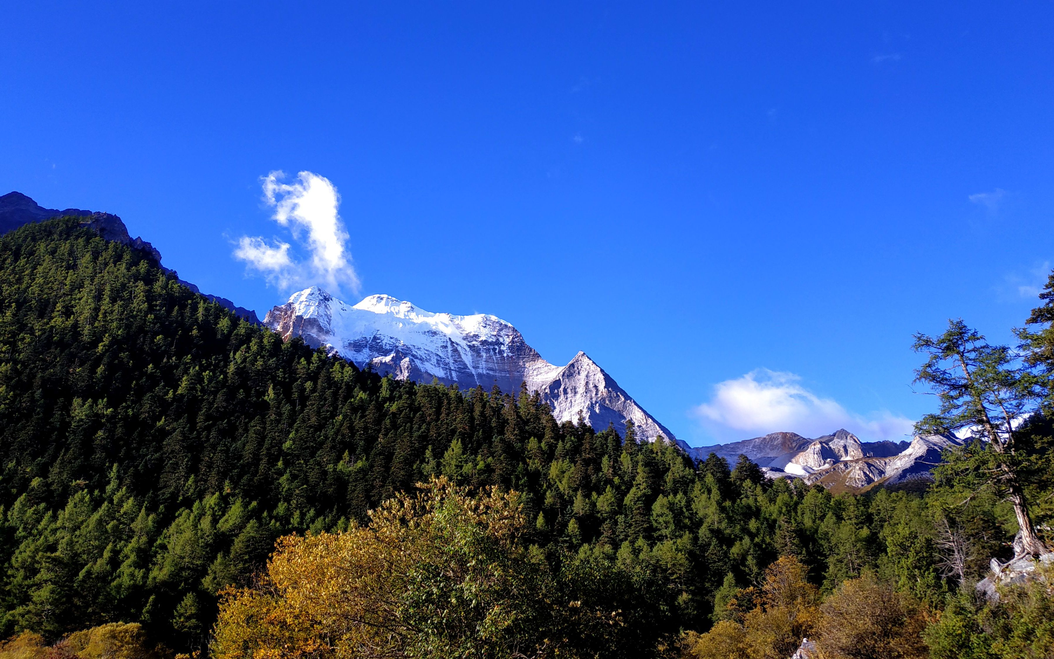 [图]野哥游记：寻找三神山-最后的香格里拉（三）终见神山