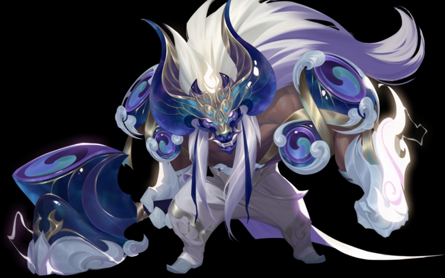 王者荣耀牛年限定皮肤牛魔,奔雷神使_哔哩哔哩_bilibili