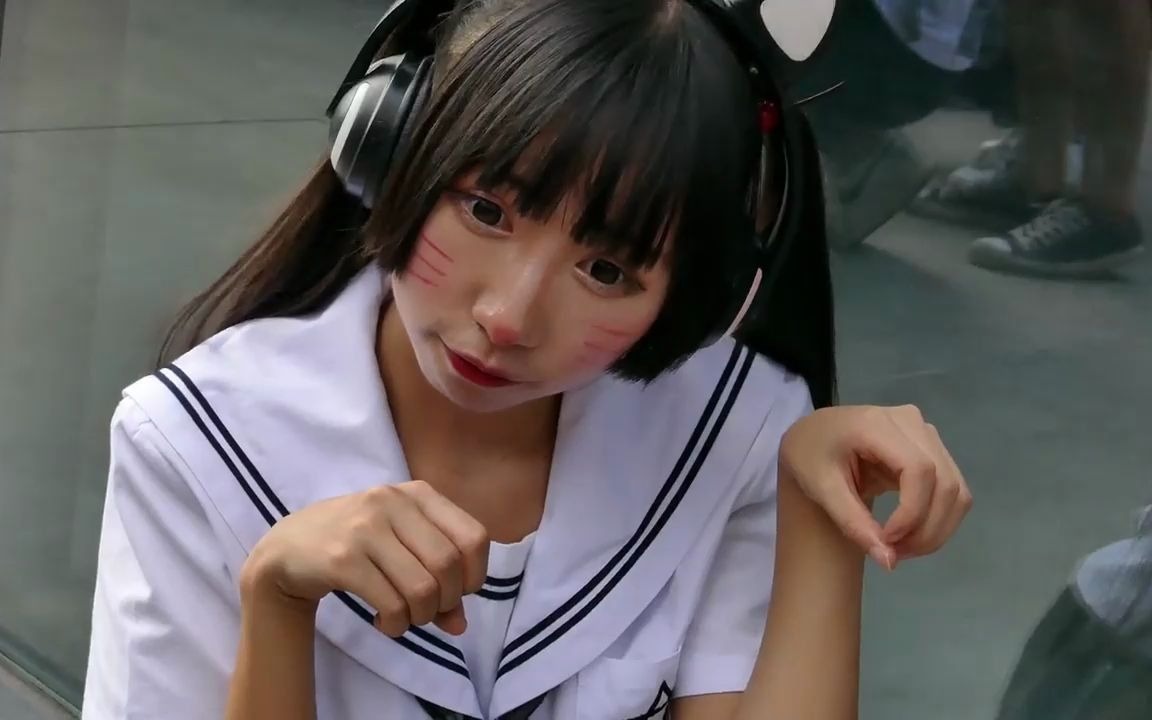 二次元嘉年华cosplay展 猫妖小姐姐_哔哩哔哩_bilibili