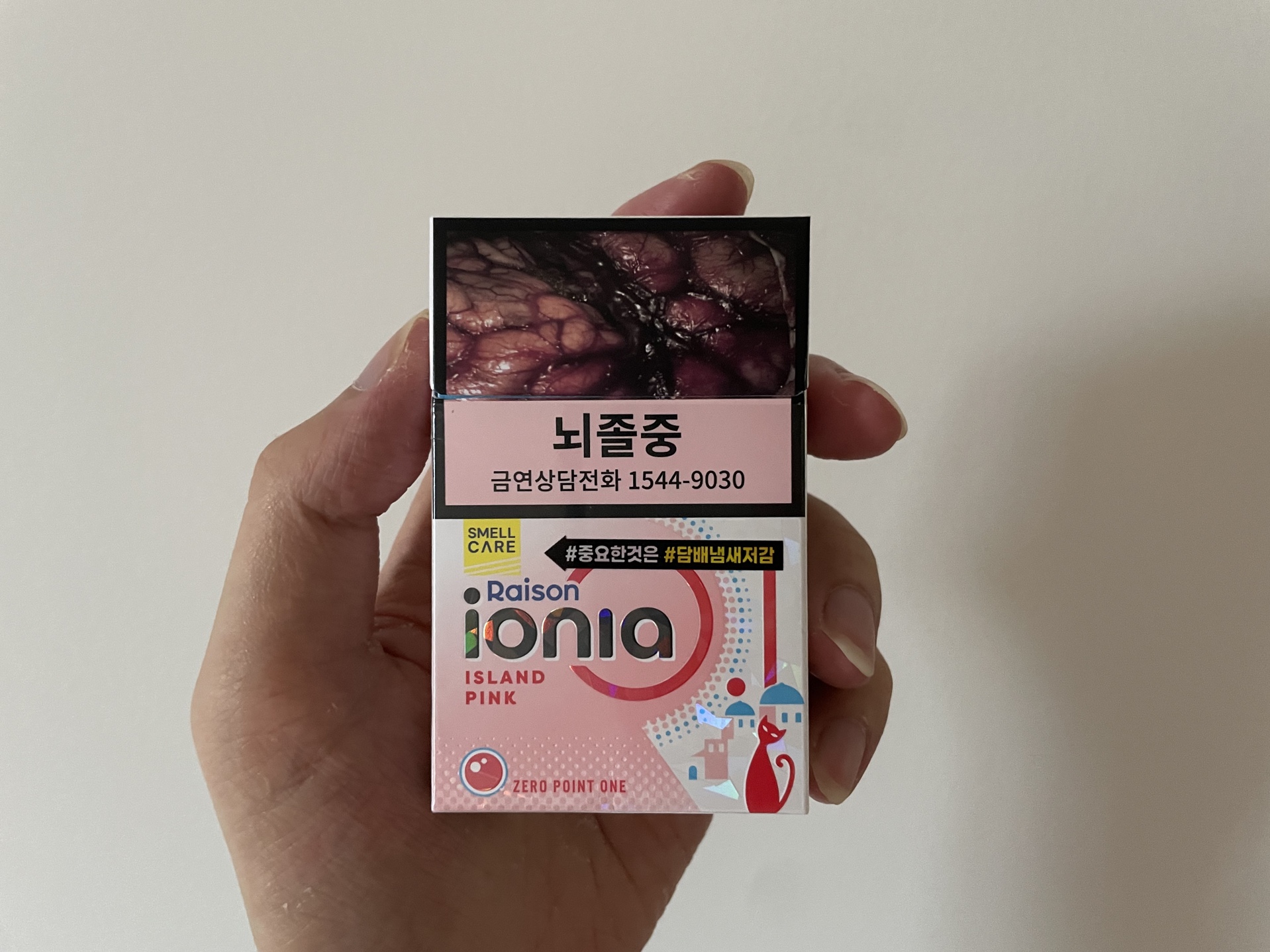 韩国加税铁塔猫水蜜桃爆珠-raison