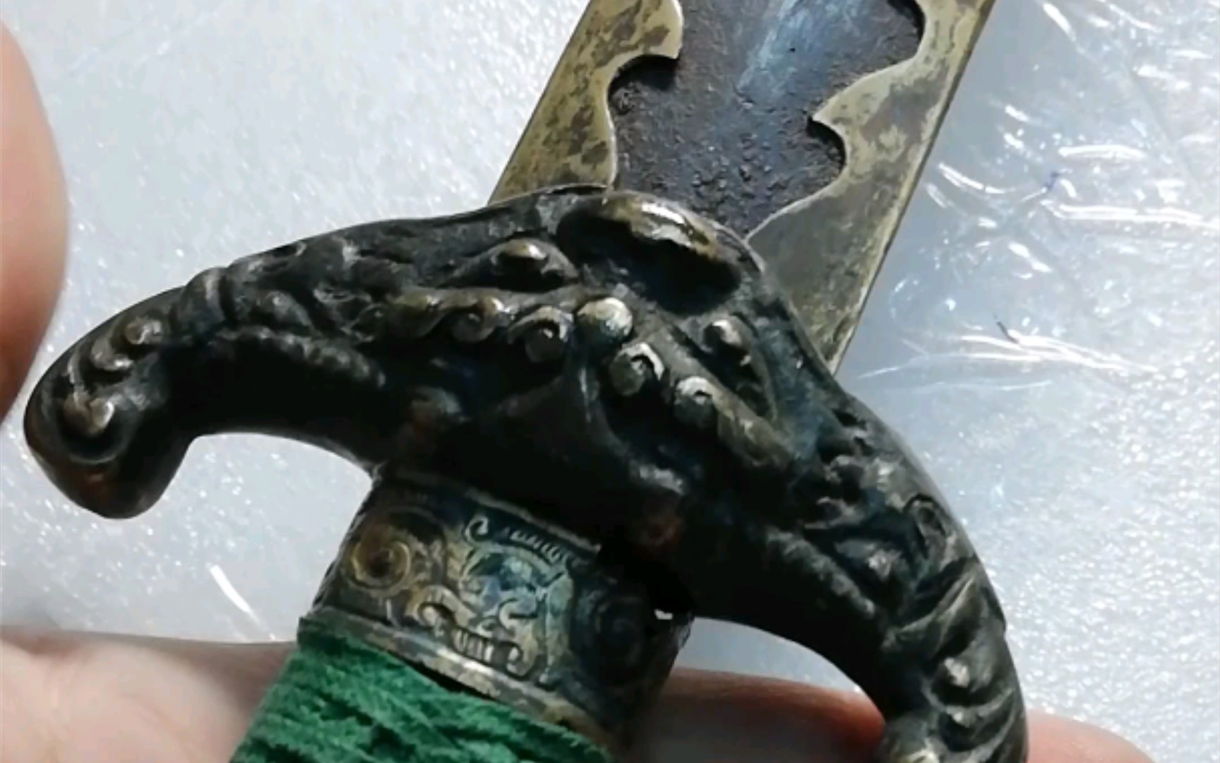 错龙纹清代龙泉剑