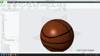 Скачать видео: Proe/Creo10篮球建模方法