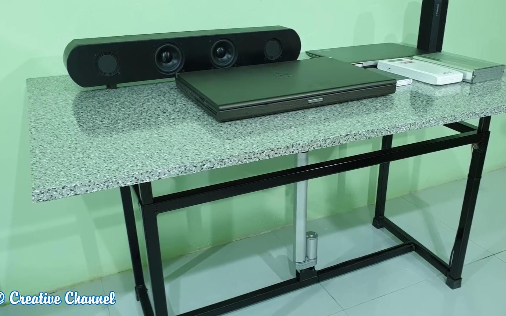 【搬运】diy电动升降桌( channel creative)