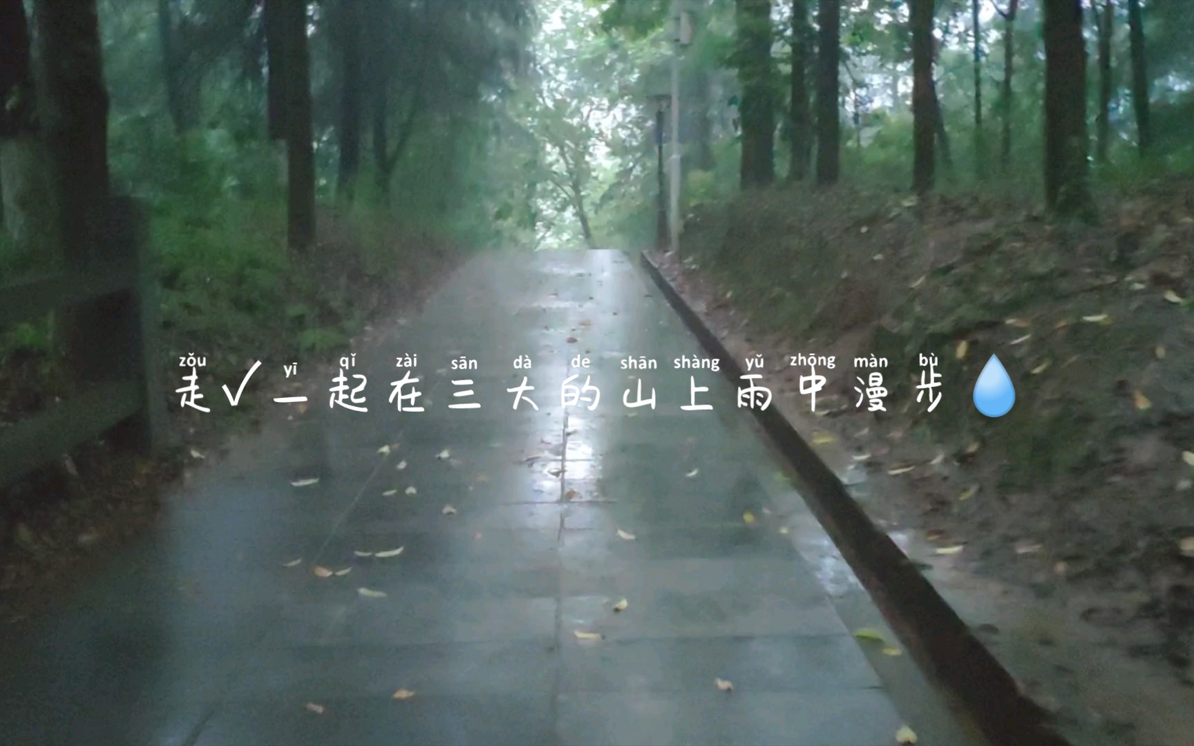 【无BGM‖纯雨声】有人夜里开车看海,有人在三峡大学山上看海哔哩哔哩bilibili