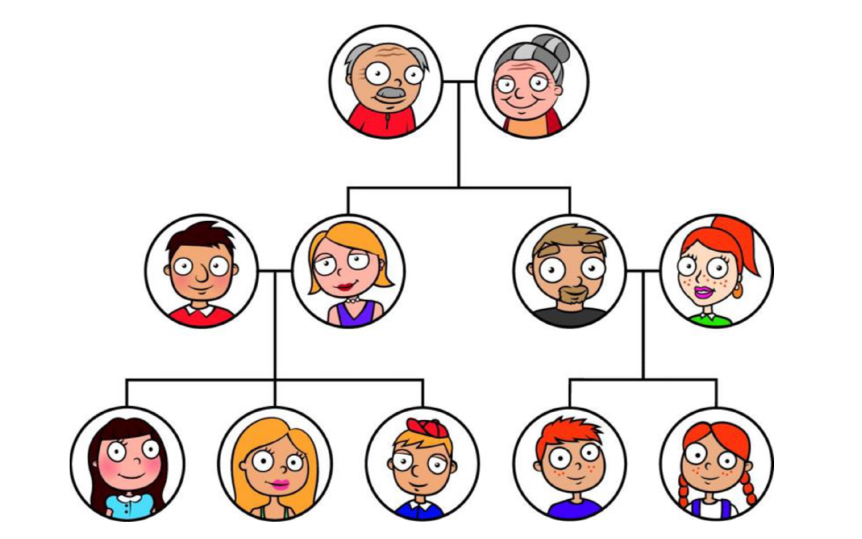 44a遗传和差异为什麼我们像爸爸妈妈遗传基因b同类生物的连续差异不