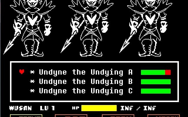 [图](UNDERTALE)三倍的undyne