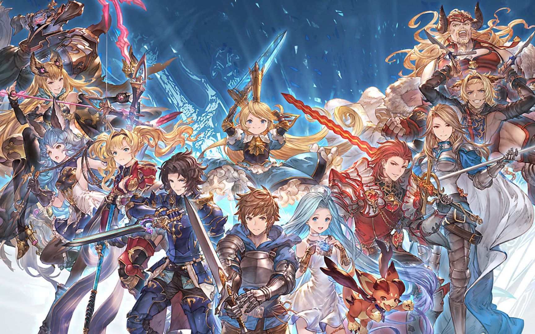 granbluefantasy versus(碧蓝幻想改编格斗游戏) 游戏实况 cv阵容还是