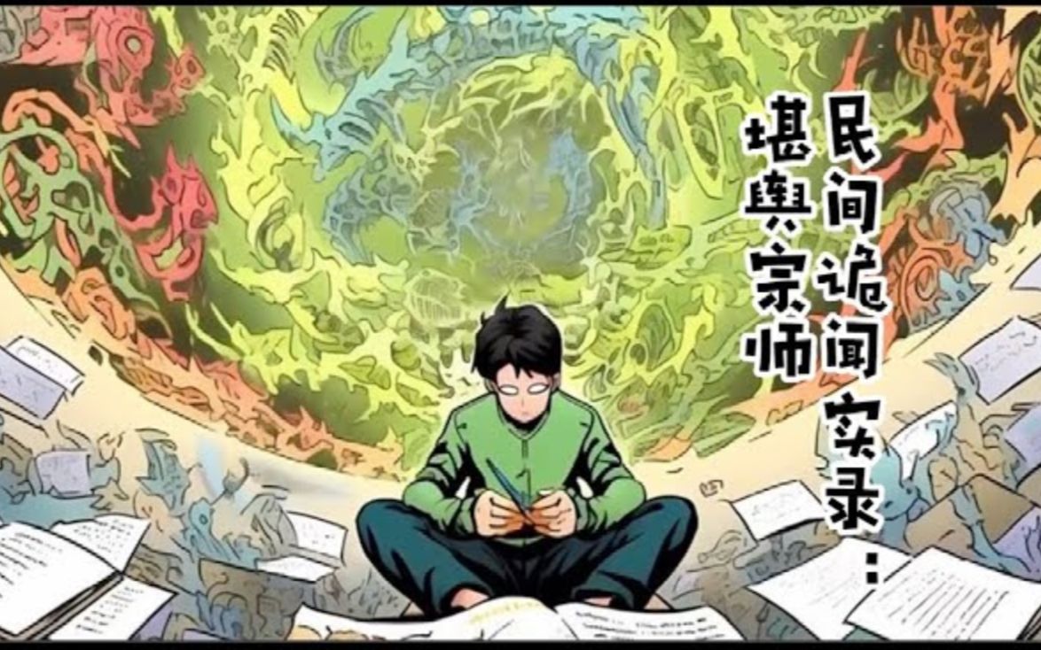 [图]🔥首播《AI漫画解说》💥【民间诡闻实录：堪舆宗师】：我是一个背尸人，南来北往，送过说不清的尸体入土为安，见过上百种死法#漫画解说#有声小说#小说#推 文 #