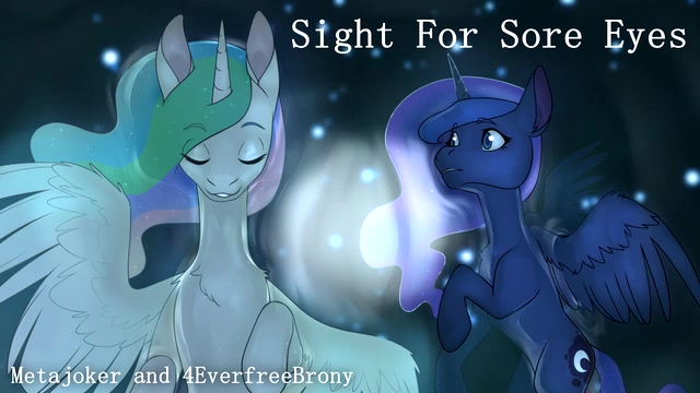 [图]【小马同人音乐/中文字幕】Metajoker-Sight for Sore Eyes (with 4EverfreeBrony)