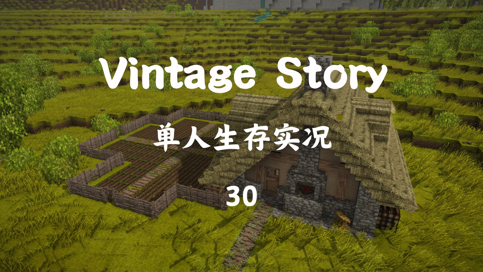 复古物语单人生存 30 只欠东风(Vintage Story)