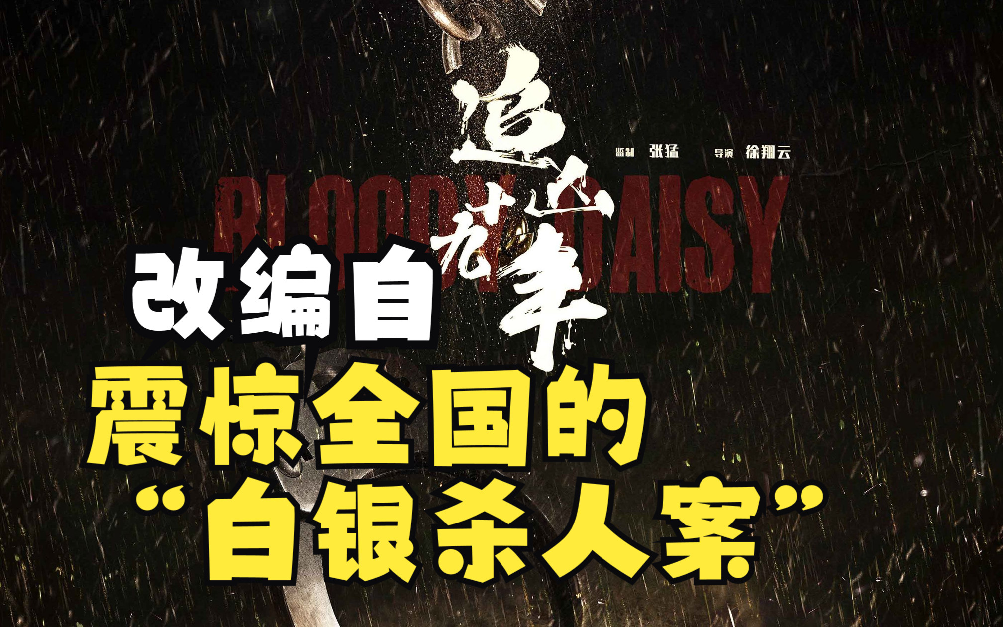 本片根据真实案件改编,震惊全国的白银事件