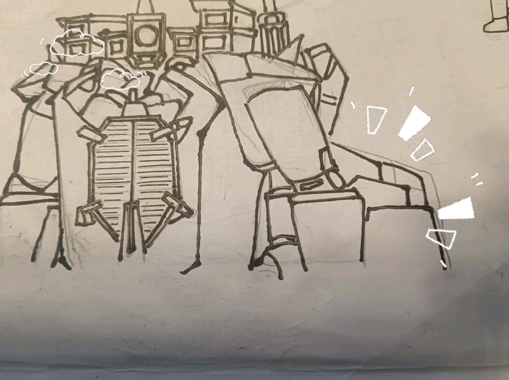 画一个多元宇宙的泰坦监控