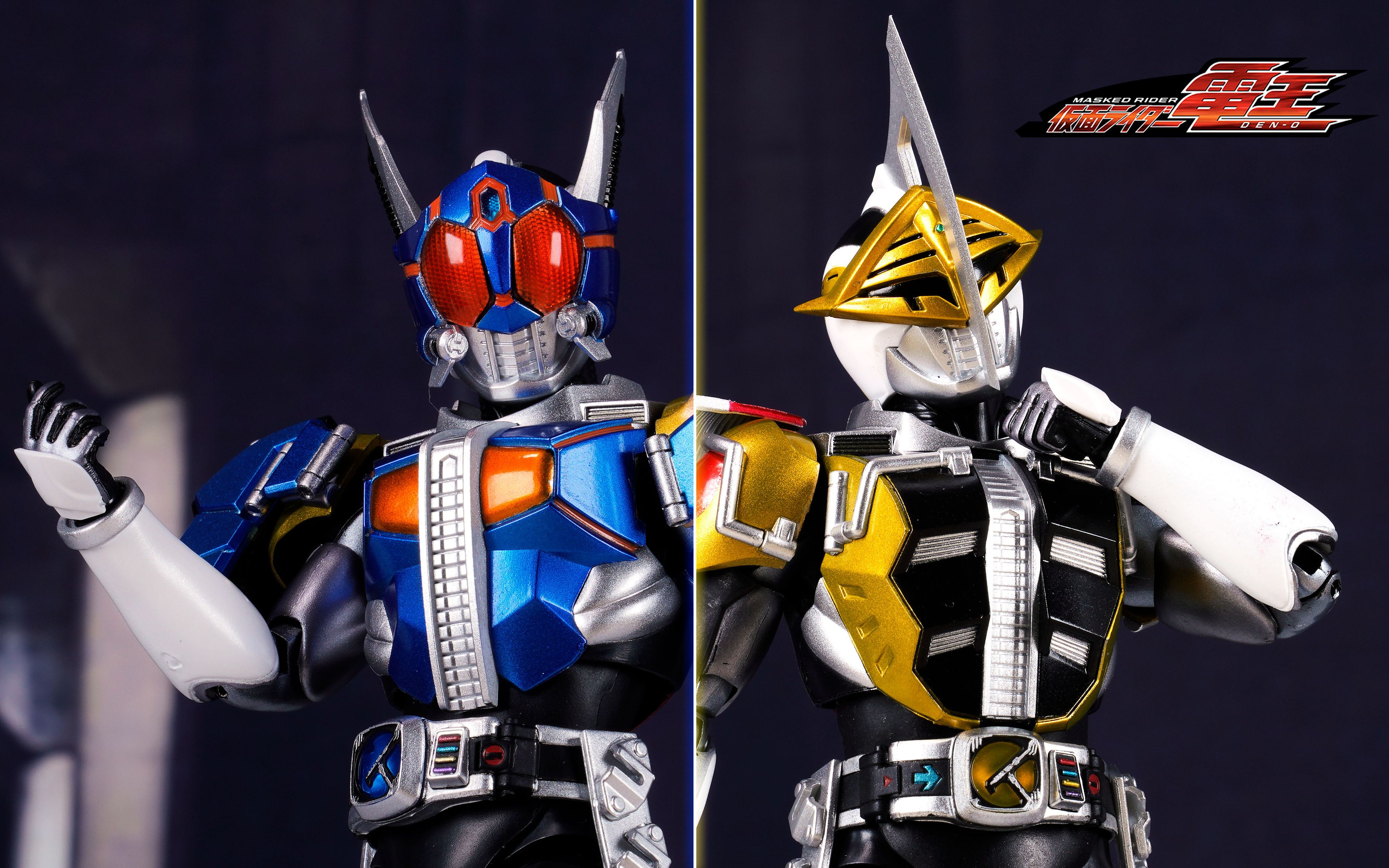 【快展示】shf 真骨雕 假面骑士电王 圣竿形态 圣斧形态 pb限定 4k