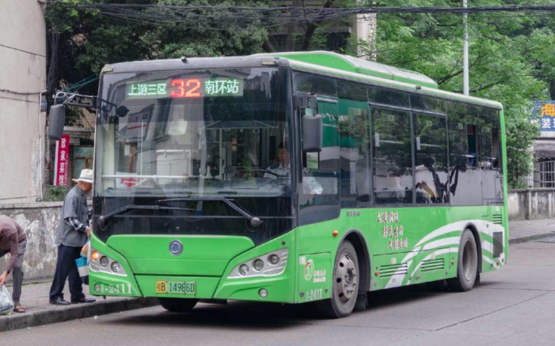 【pov】柔风拂面·细雨润街 柳州公交32路「公交南环站63上游三区」