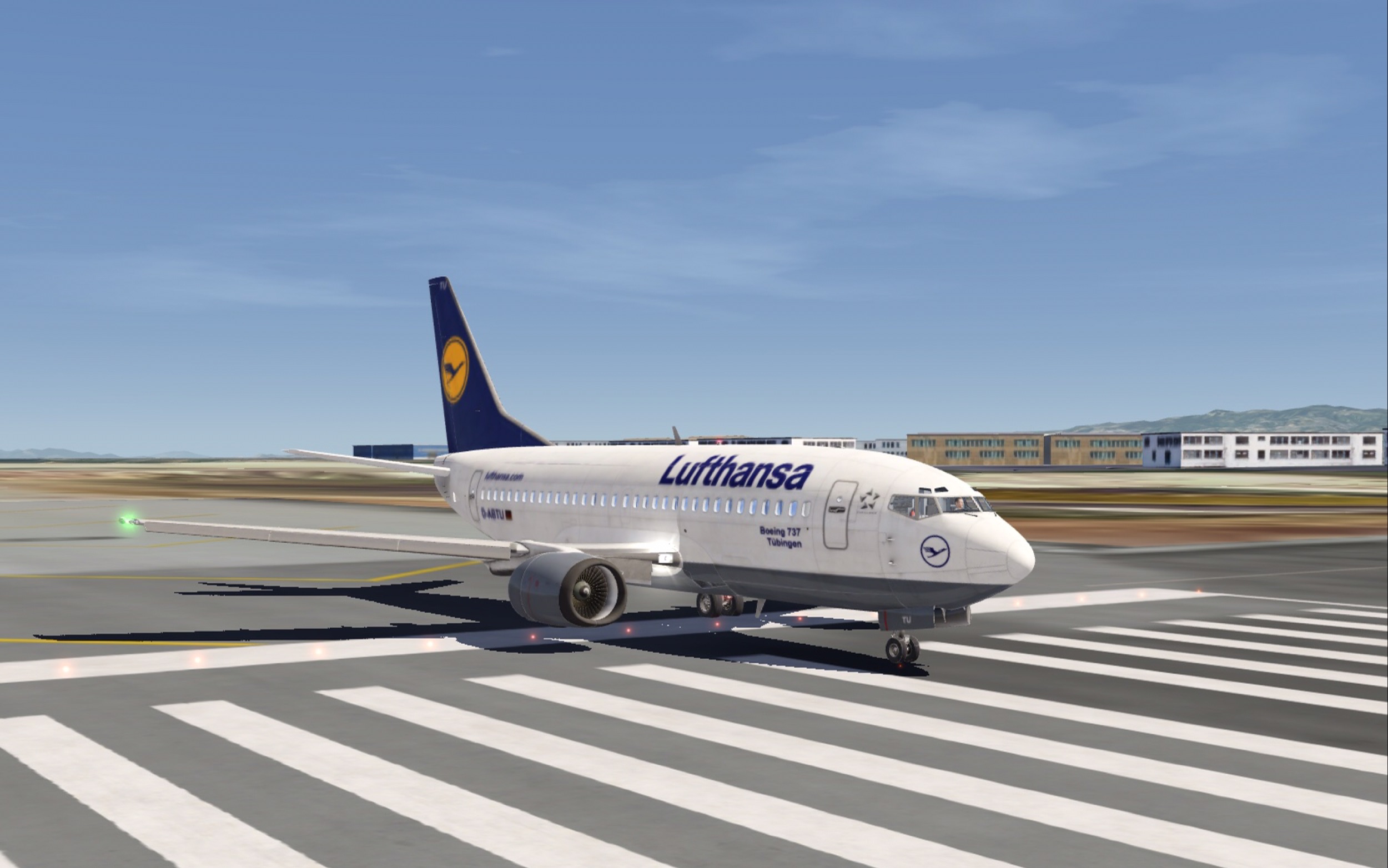 aerofly fs 2 波音737-500 旧金山 19r 降落 多视角_哔哩哔哩 (゜-゜)