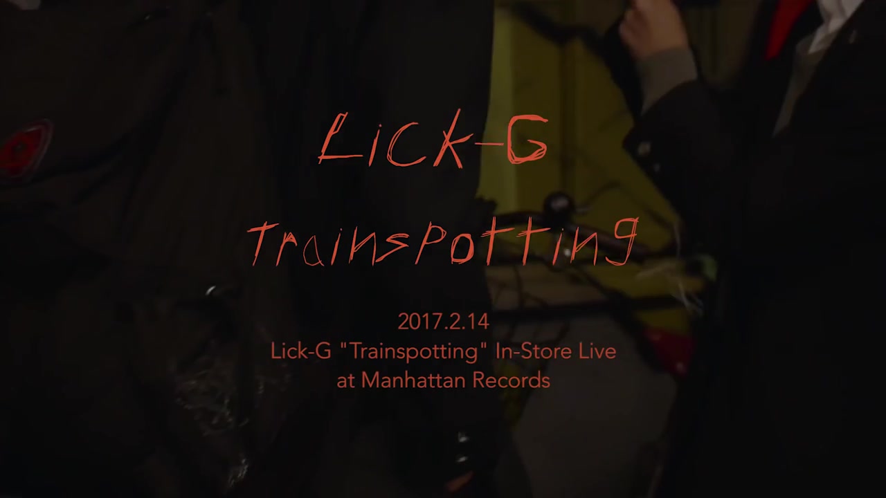 【日本说唱】LickG “Trainspotting” InStore Live at Manhattan Records哔哩哔哩bilibili