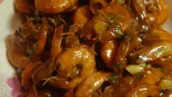 【一人食】【晚饭】红烧大虾，红烧鸡块