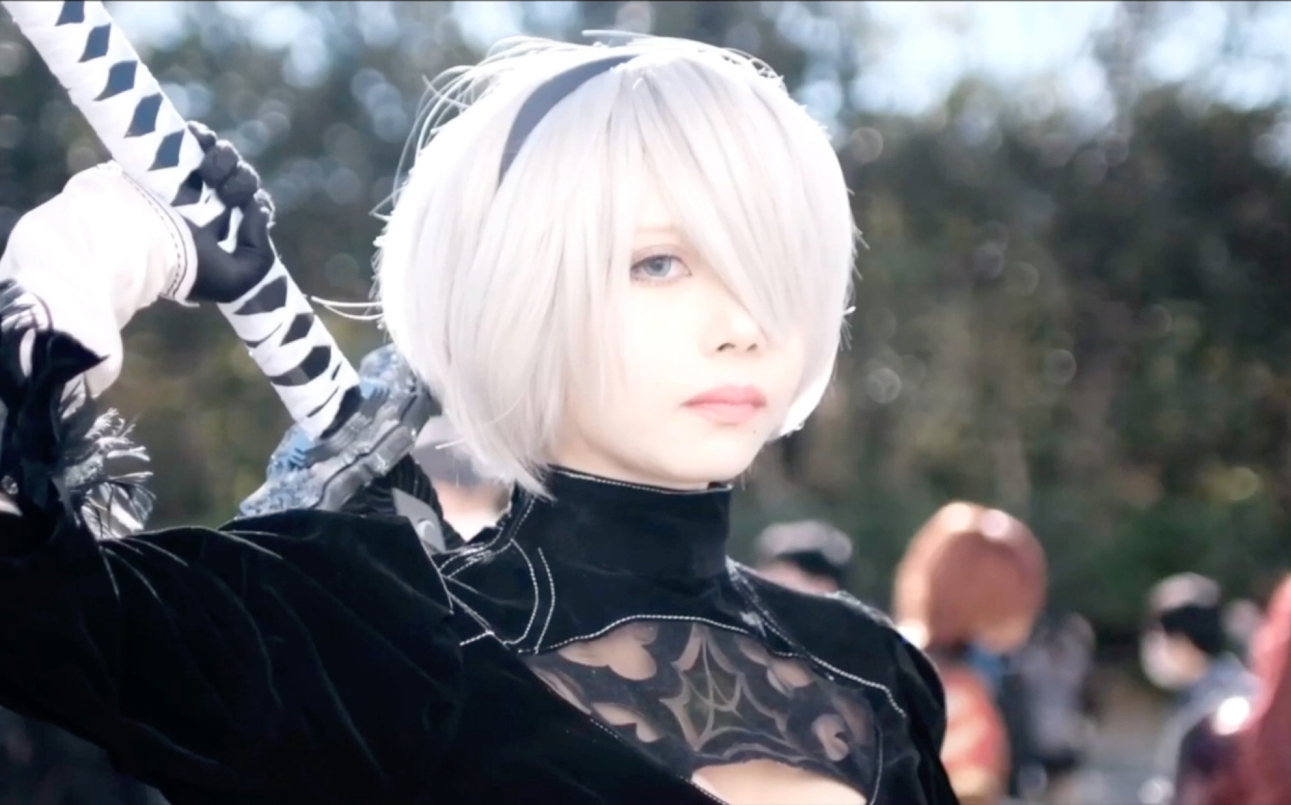 超美的cos小姐姐