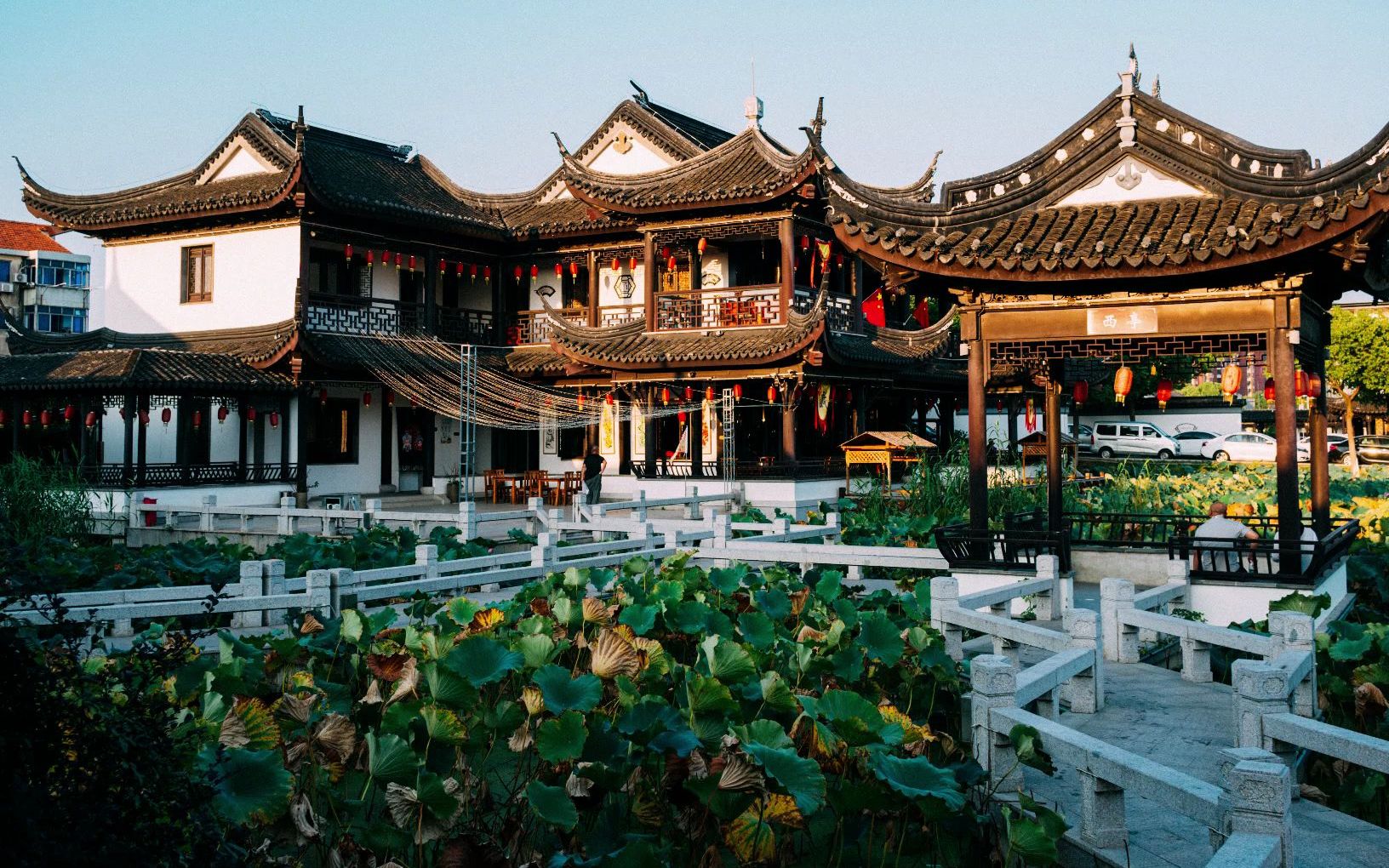 昆山正仪老街扫街