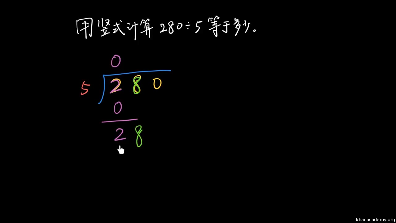 【KhanAcademy】数学三年级除数是一位数的除法笔算除法哔哩哔哩bilibili