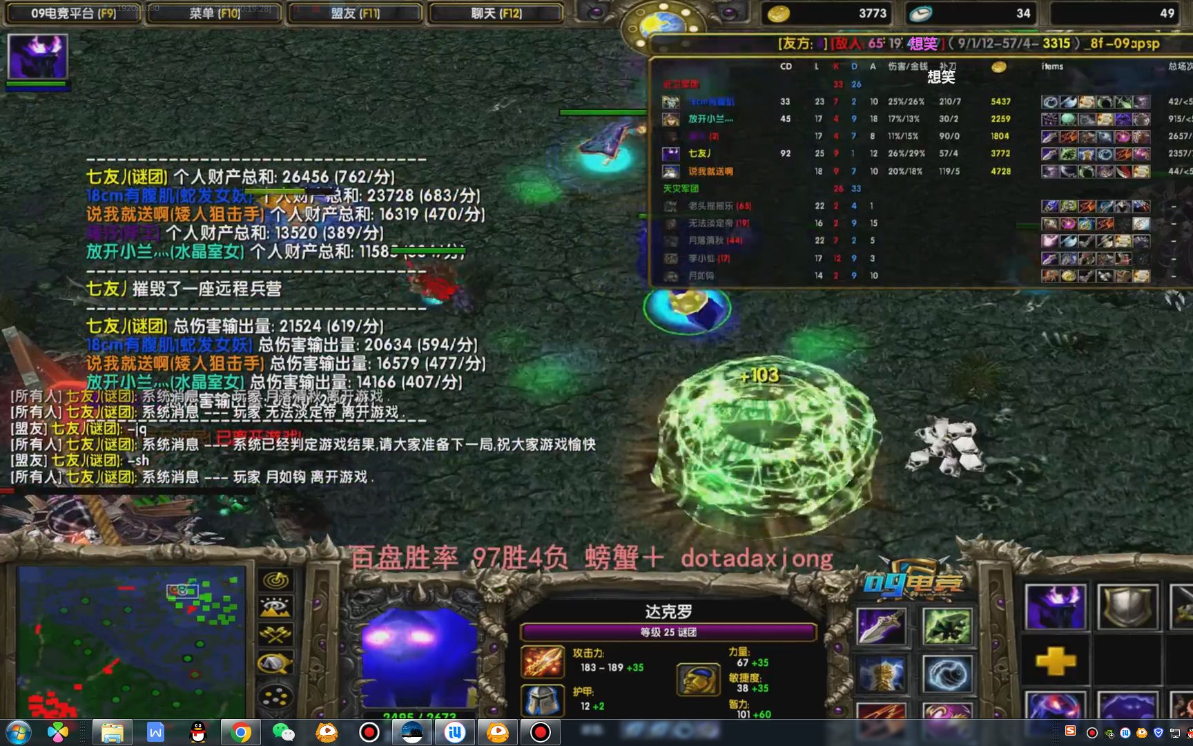 DOTA 最强团控 谜团 看熊神让如何对面神装后期绝望!DOTA 大熊小清新 出装思路所有主播都该学网络游戏热门视频