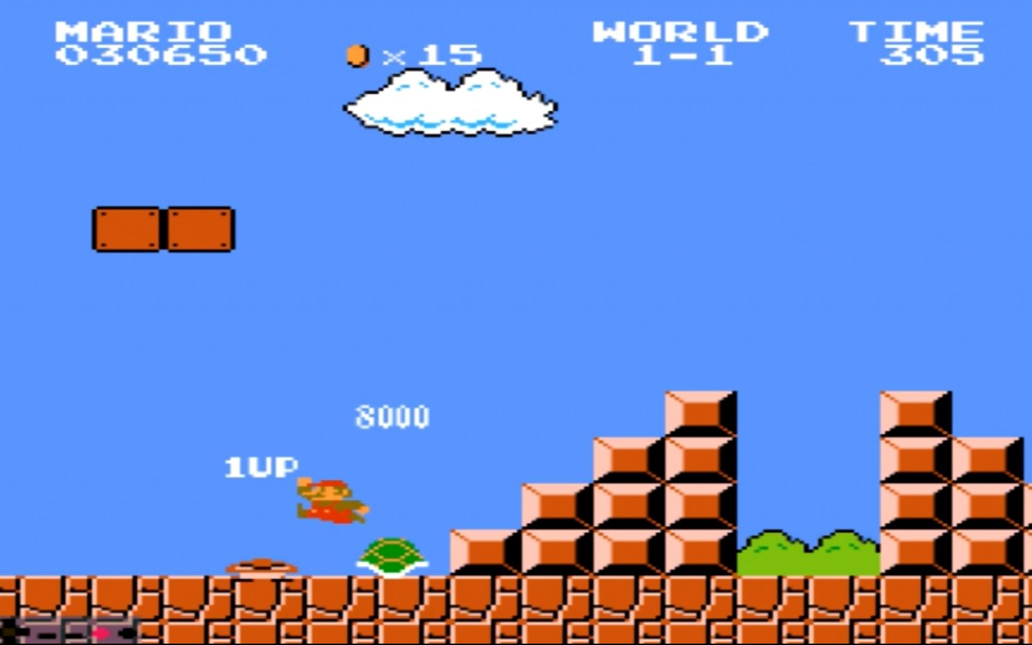 永恒唠游戏:超级玛丽,过第一关直接10命,这操作你能看懂吗