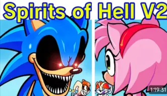 Descargar video: Friday Night Funkin' VS Sonic.Exe - Spirits OF Hell V2 Part 1 (FNF Mod)