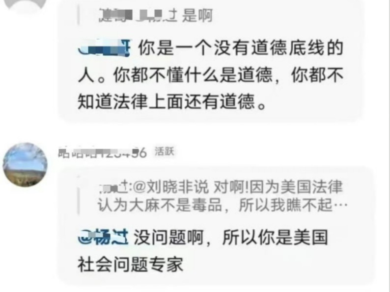 刘晓非给美国毒品合法化洗地,围东救美.哔哩哔哩bilibili