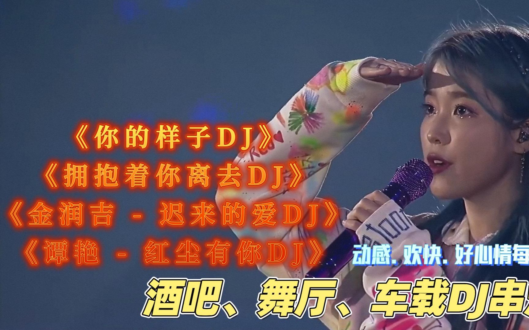 精选中文dj串烧《你的样子dj》《拥抱着你离去dj》《金润吉 - 迟来的