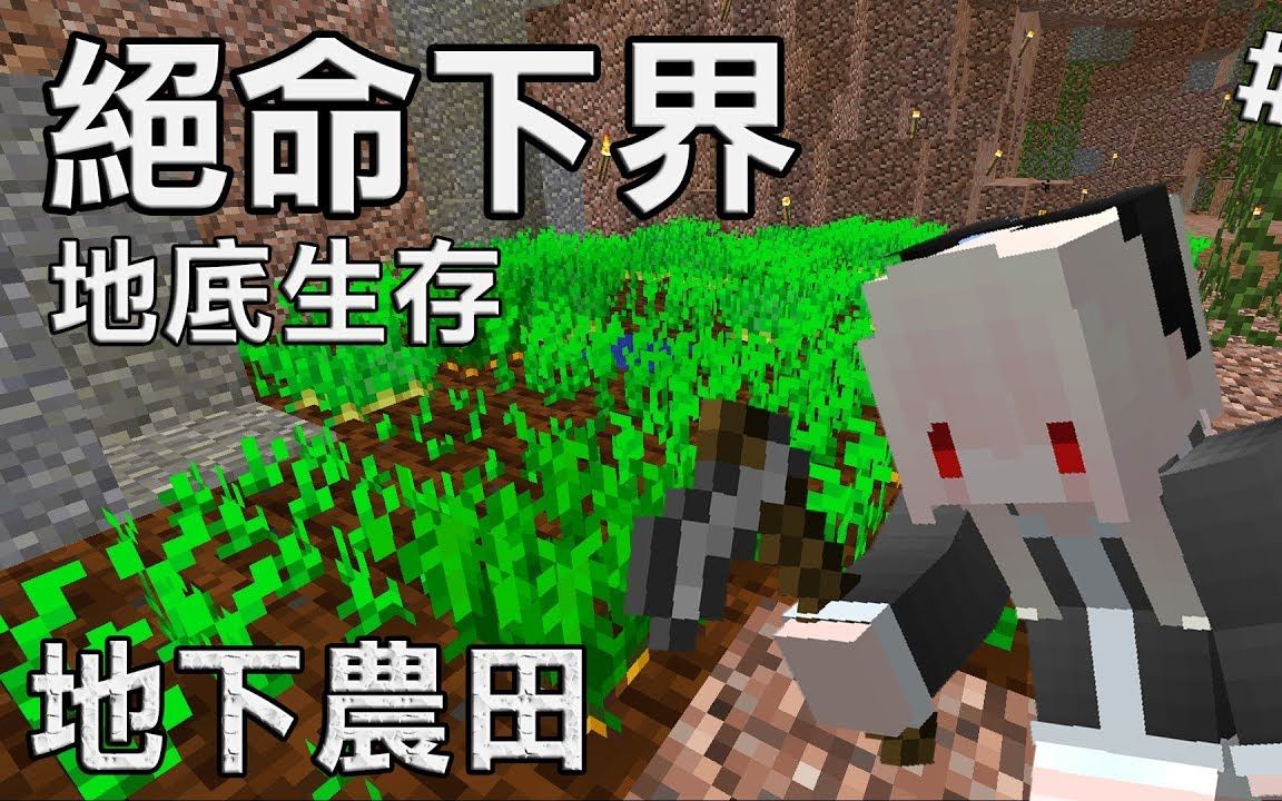红月我的世界绝命下界地底生存5地下农田