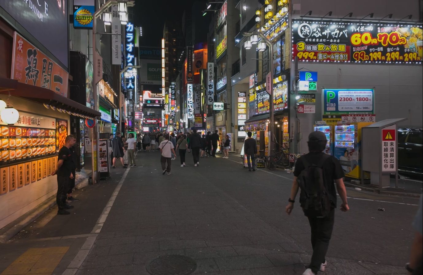 漫步日本99东京新宿夜游【4k hdr】