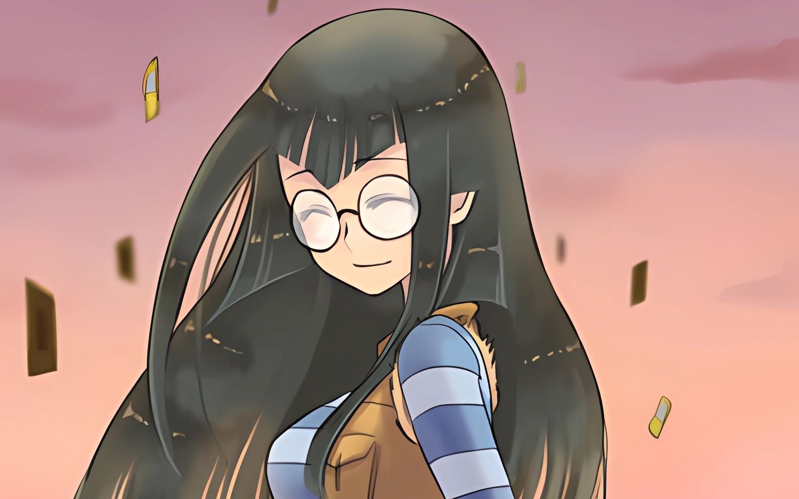 "救我啊,五阵魔术师""卡莉渚,主角总是最后登场呢"