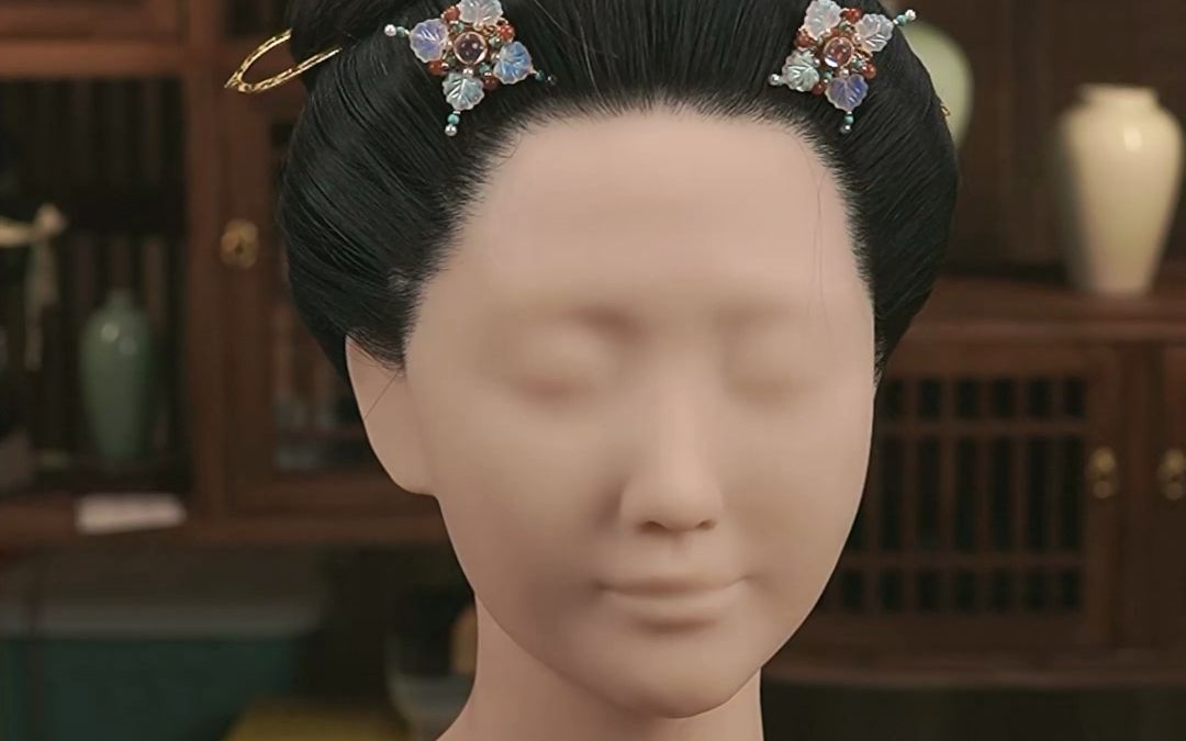 回心髻简易造型