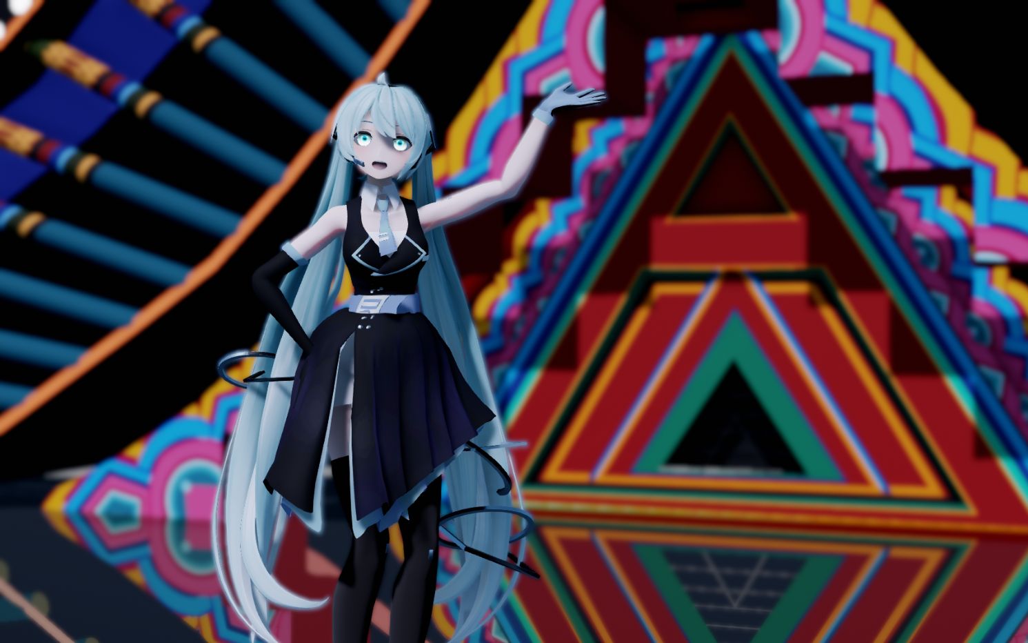 [图]【初音MMD】Tell Me-Wonder Girls