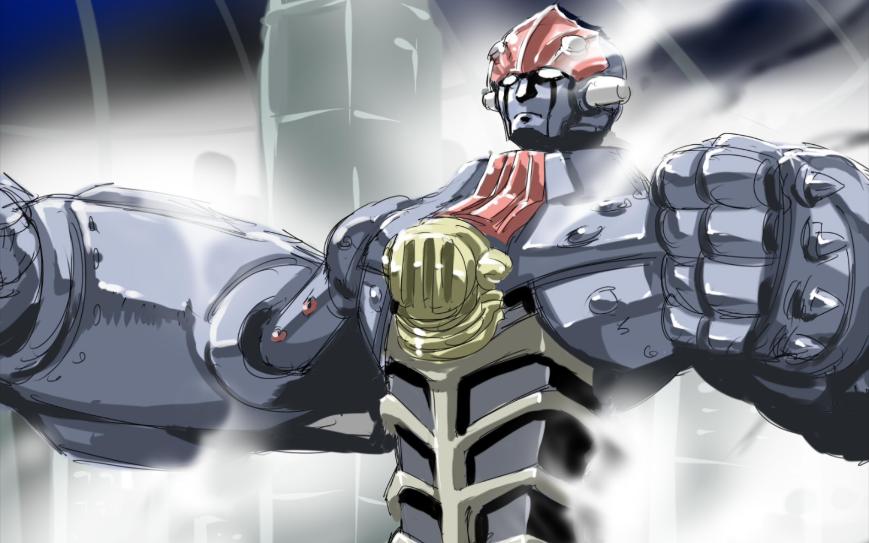 第三次超级机器人大战z天狱篇魔神big-o战斗动画