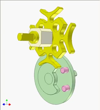 间歇机构_19(星轮驱动)_哔哩哔哩 (゜-゜)つロ 干杯~-bilibili