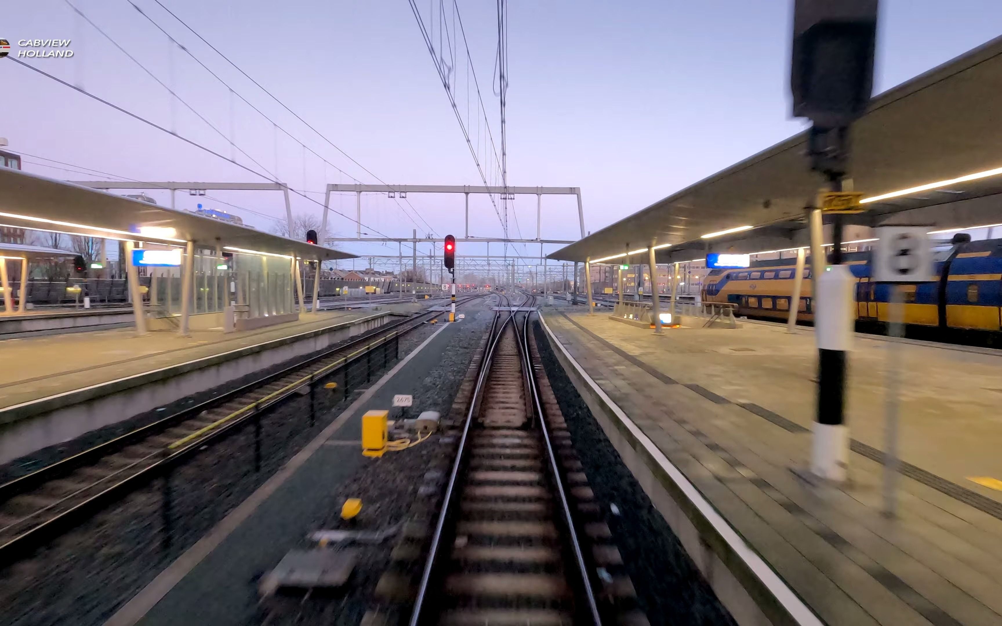 5K: Setting a new standard  Amazing morning train ride Utrecht  Den Haag CABVI哔哩哔哩bilibili