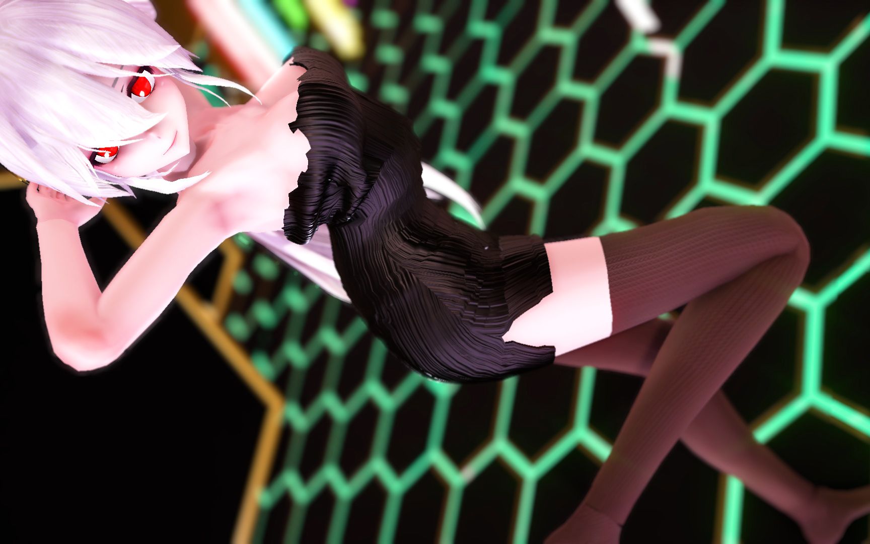 【弱音mmd】你跳舞的样子真美~_哔哩哔哩 (゜-゜)つロ 干杯~-bilibili