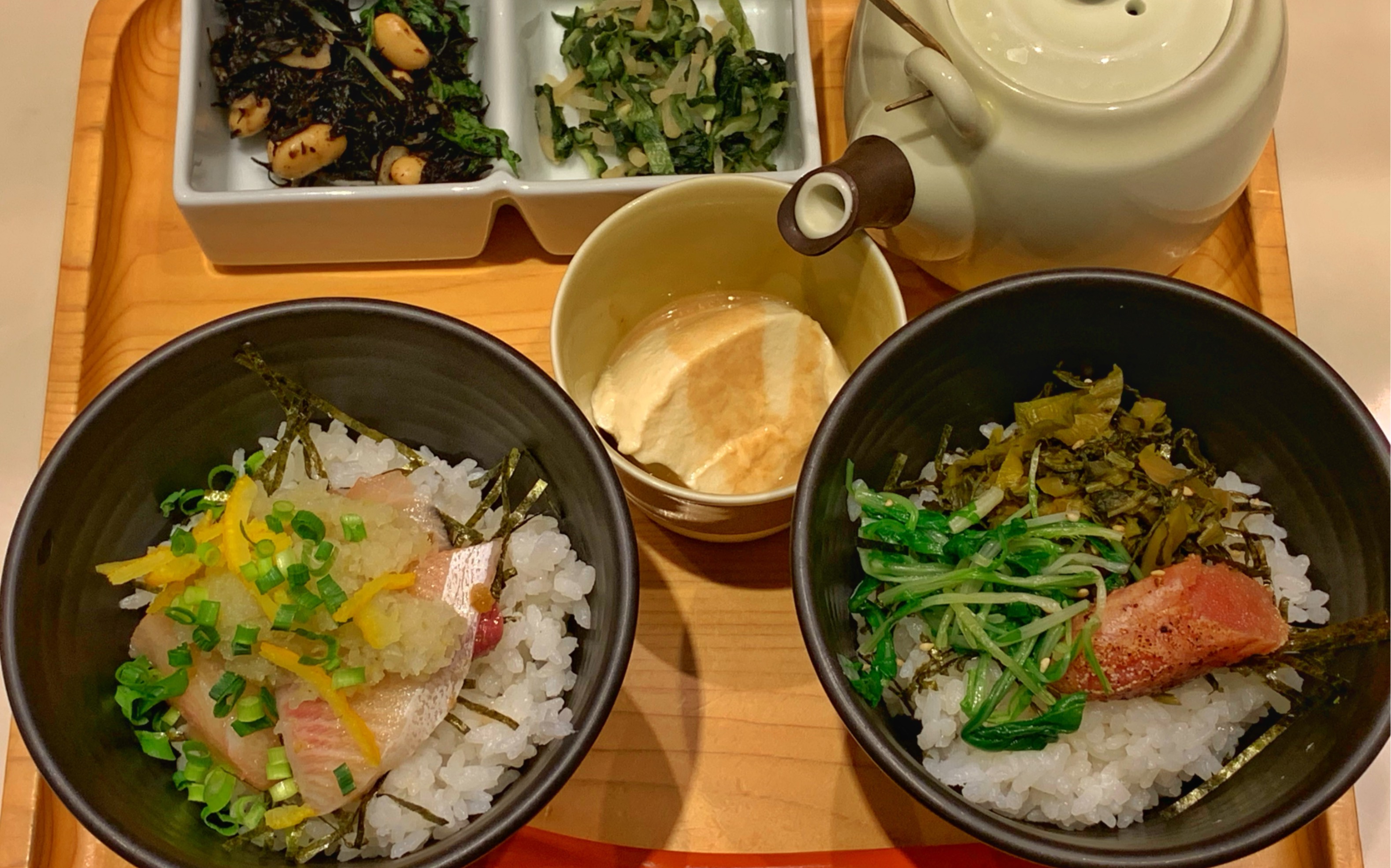 雙色茶泡飯(日本)