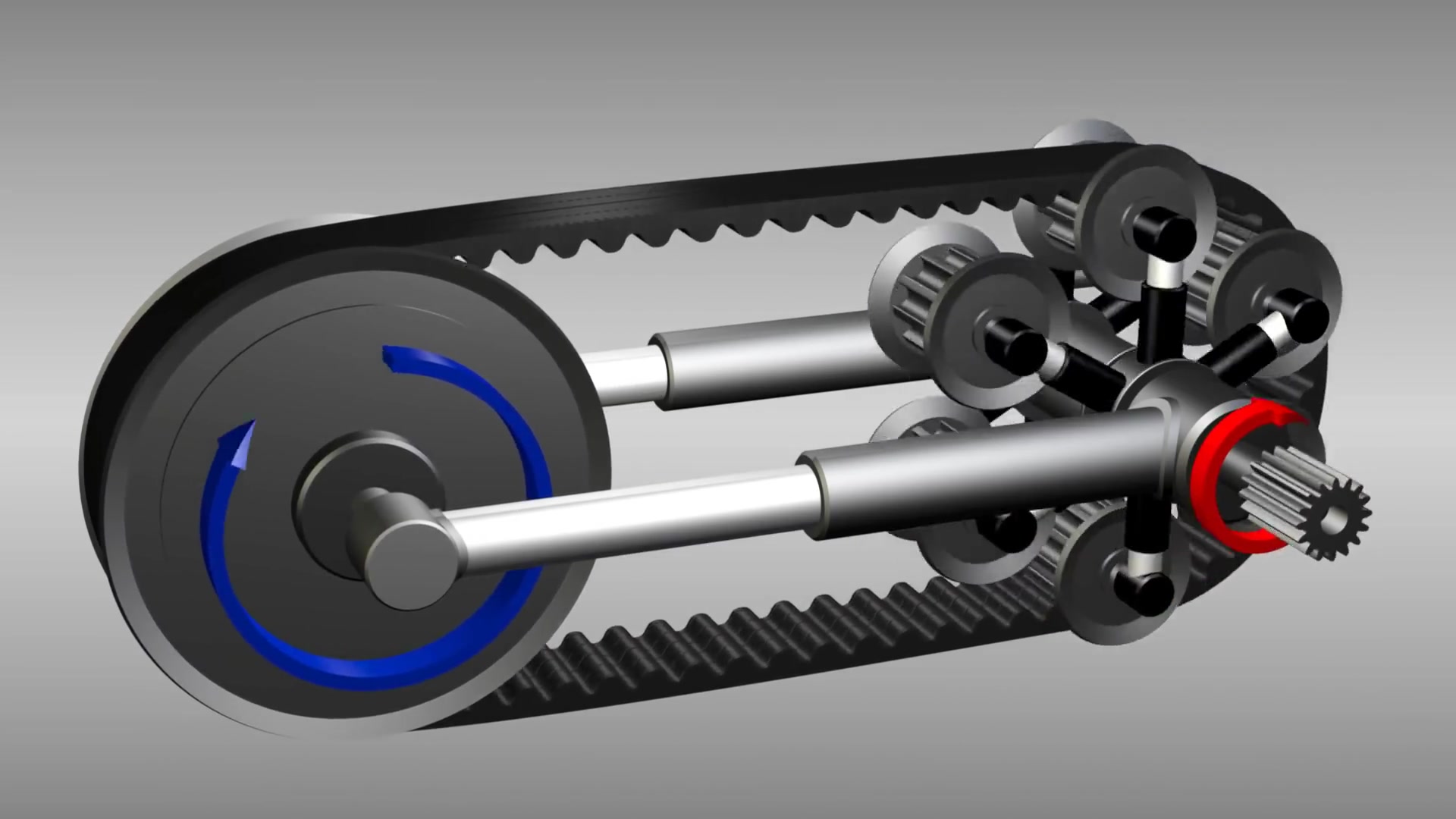动画演示无级变速的原理