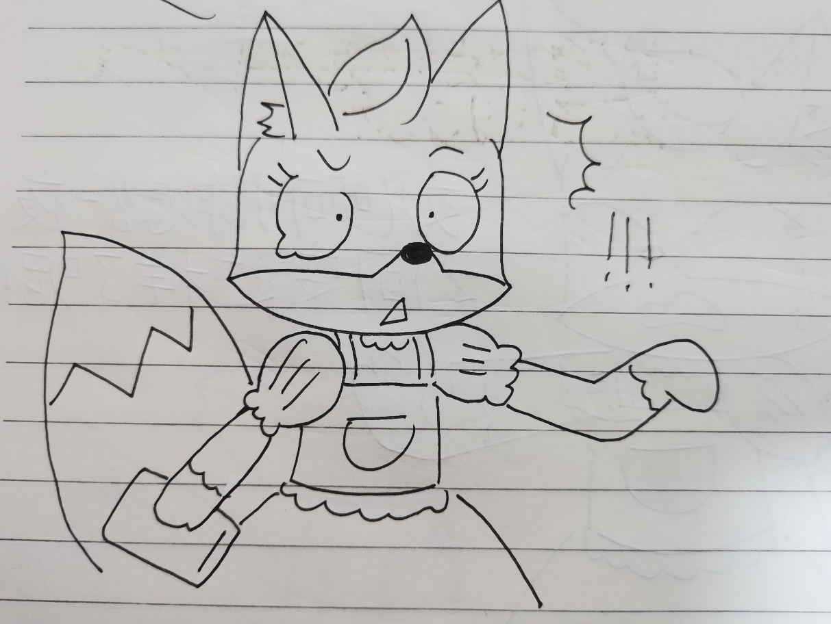 【碰碰狐】手绘 碰碰狐:我回不了头了!