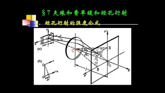 Video herunterladen: 光学第九讲-夫琅和费单缝衍射