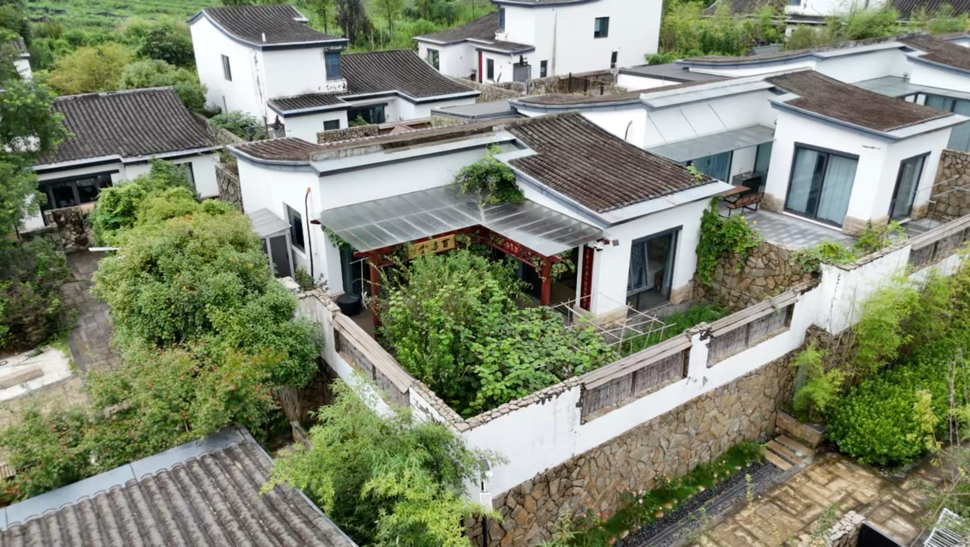 宜兴太华｜桃李春风合院，藏于竹海山谷的一方私院