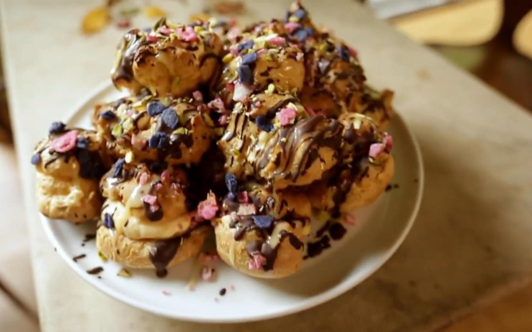 泡芙酥饼 choux pastry