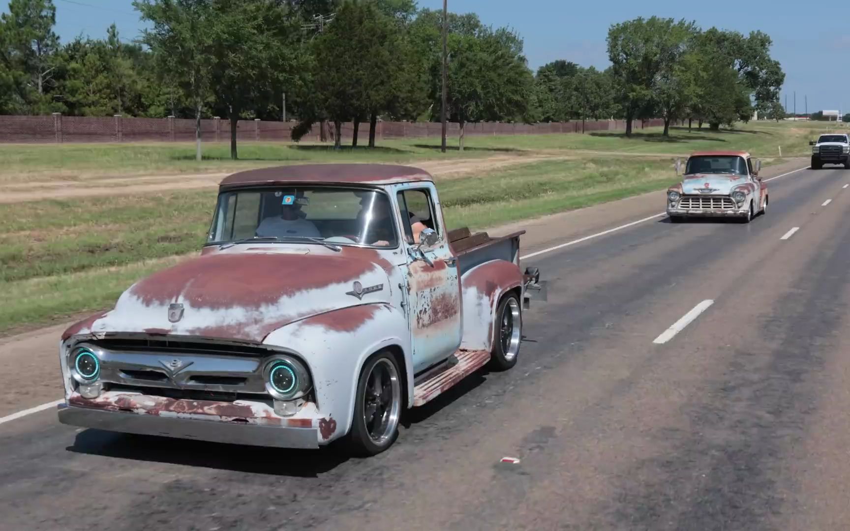 56年福特f100移植5.0 coyote大v8