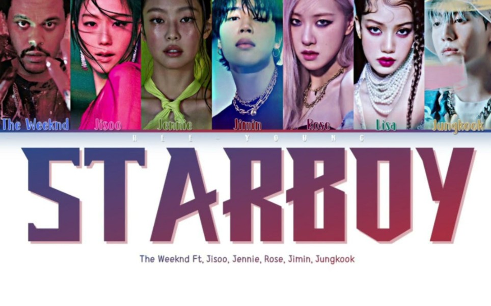 ai cover | starboy-the weeknd/bts/blackpink